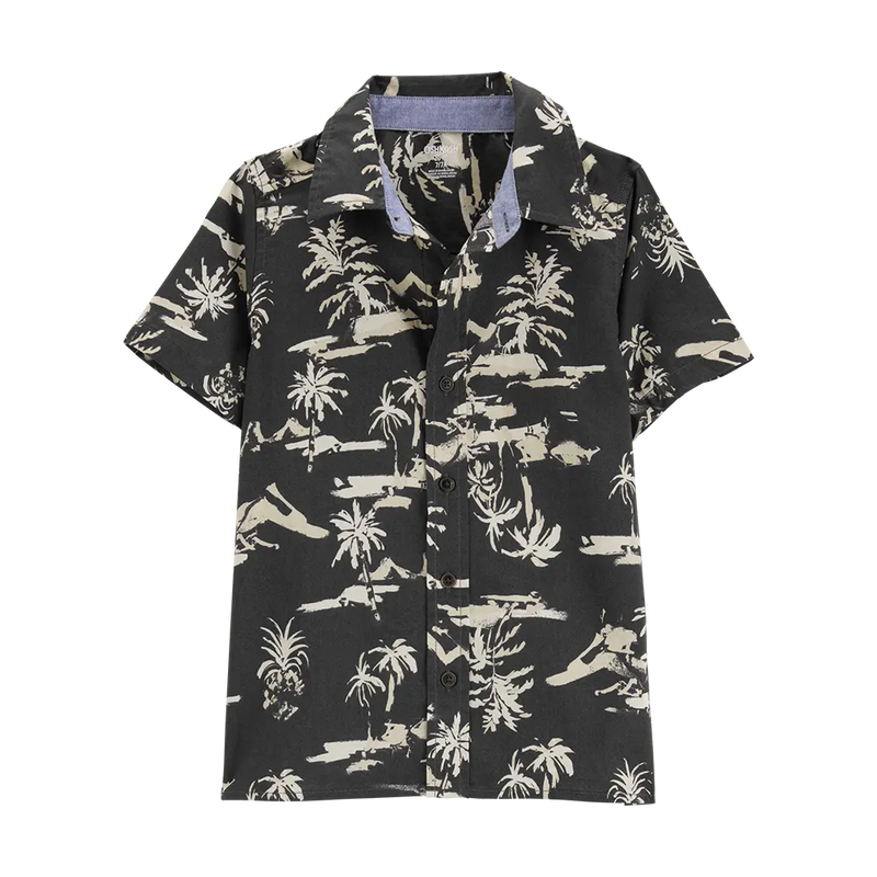 Chemise tropicale à manches courtes garçon - OshKosh