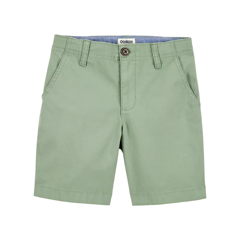 Short plat pour garçon - OshKosh Vert