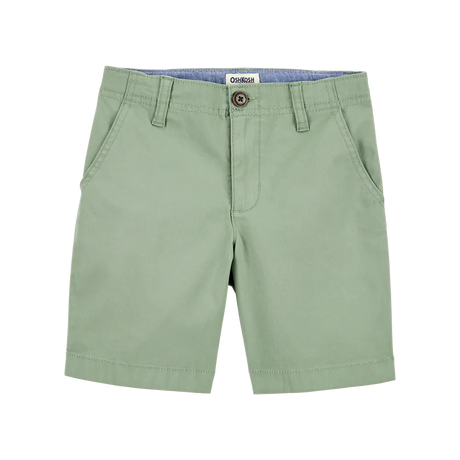 Short de frente plano para Niño OshKosh - Verde