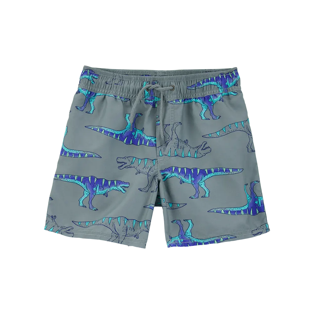 Short de bain à imprimé dinosaure pour garçon