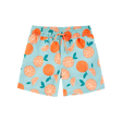 Short de bain à imprimé orange pour garçon