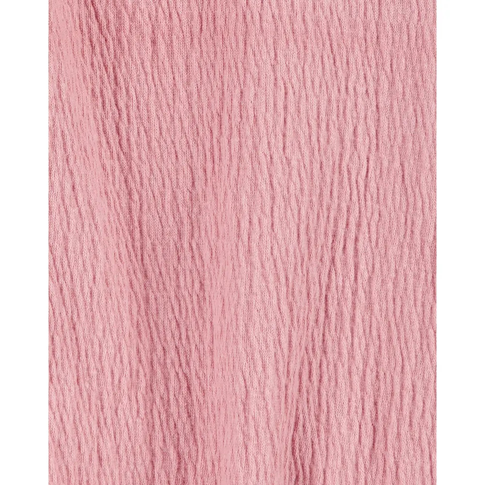 Haut à Manches Courtes Fille Carter's - Rose