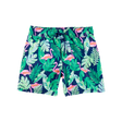 Short de bain à imprimé tropical pour garçon