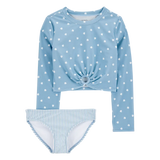 Ensemble maillot de bain anti-UV 2 pièces fille