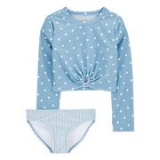 Ensemble maillot de bain anti-UV 2 pièces fille