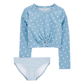 Ensemble maillot de bain anti-UV 2 pièces fille