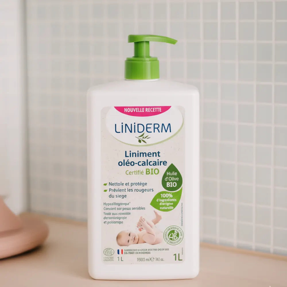 Gilbert Liniderm Liniment Oléo-Calcaire Stabilisé Pompe - 1L