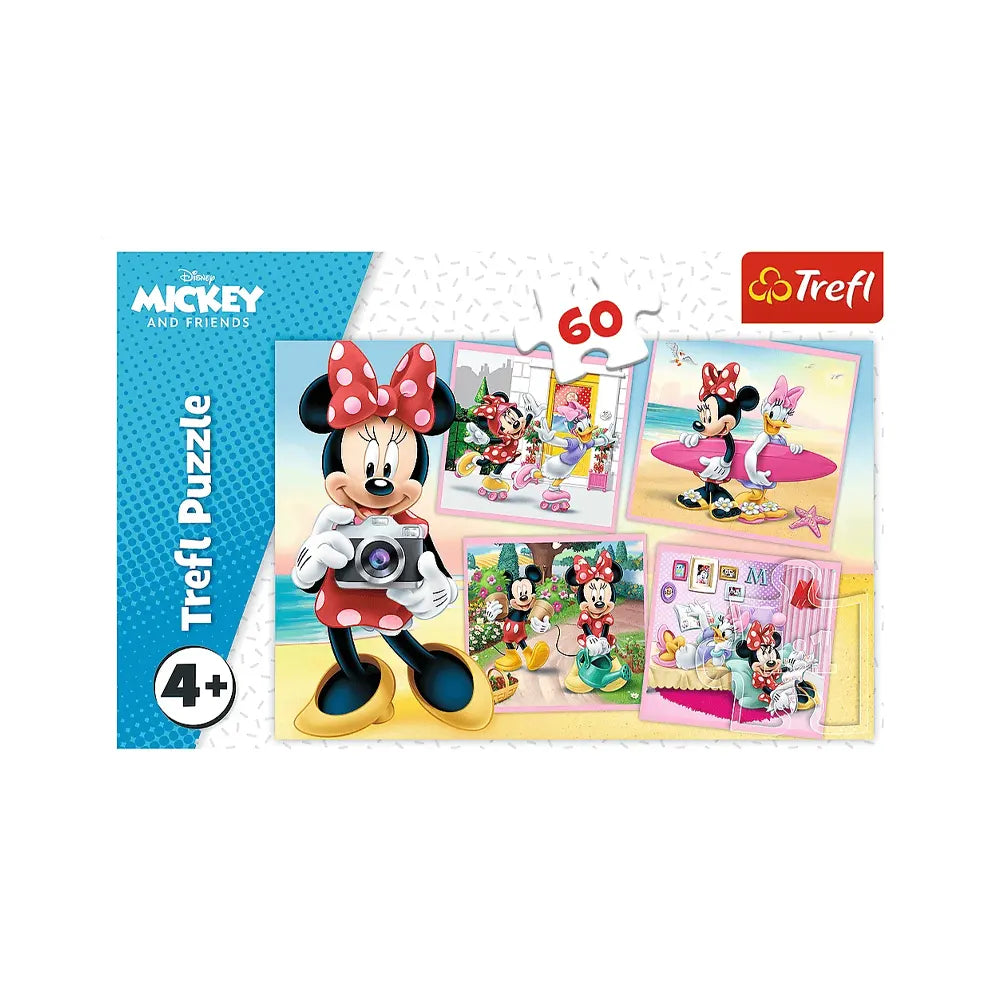 Trefl Minnie Mouse 60 Piece Puzzle - 4A+