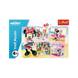 Trefl Minnie Mouse 60 Piece Puzzle - 4A+