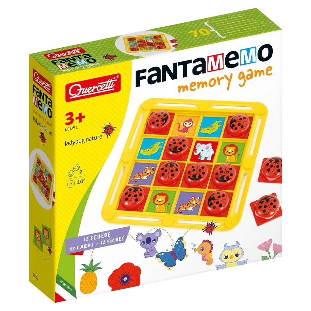 Quercetti Fantamemo - Memory Game 3A+