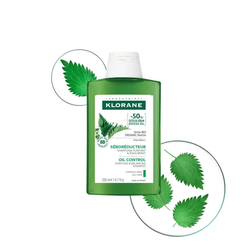 كلوران شامبو منظم للدهون بالقراص العضوي 200 مل