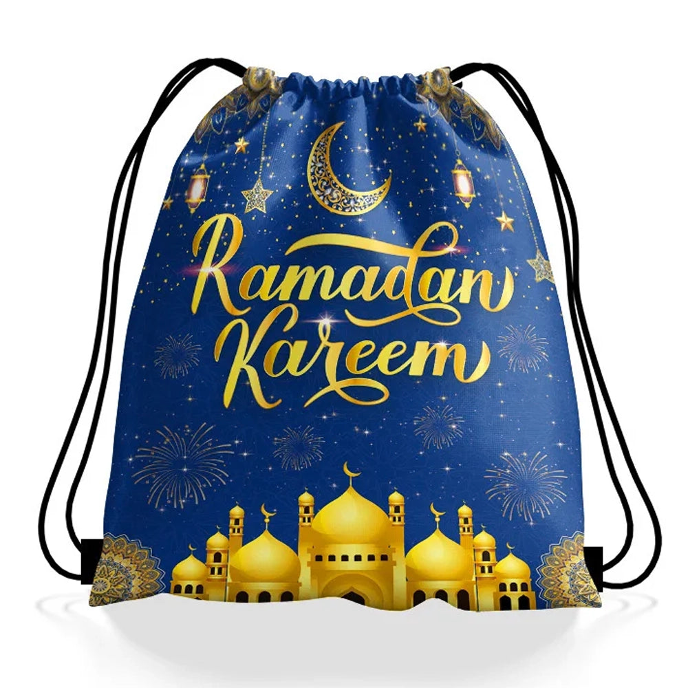 Sac Imprimé Ramadan Karim - Bleu
