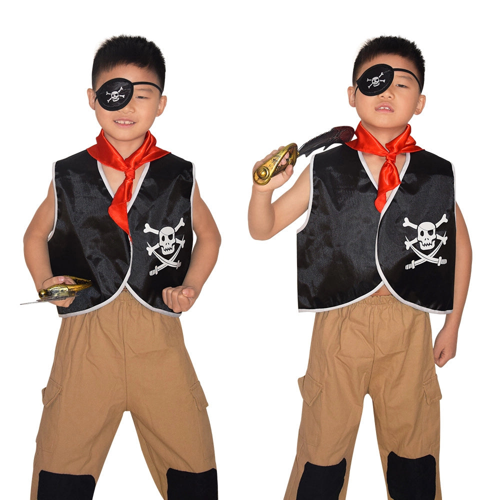 Déguisement de Pirate avec Cache-œil et Accessoires