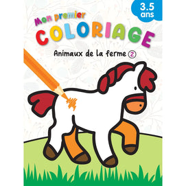 Mon Premier Coloriage - Animaux de La Ferme