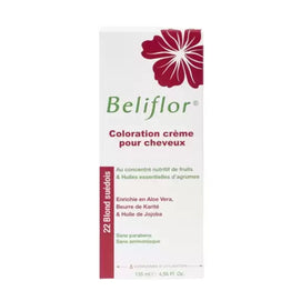 Beliflor Unidose Coloration Crème pour Cheveux 120ml -  N° 22 Blond Suédois