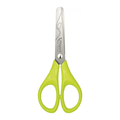 Maped Ciseaux Essentials 13cm Symétriques - Jaune Vert