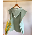 Baby Bulle Ponchos de baño dobles - Menta