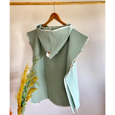 Baby Bulle Ponchos de Bain Double - Mint
