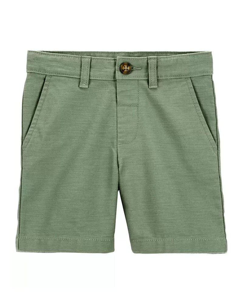 Carter's Soft Cotton Shorts - Green