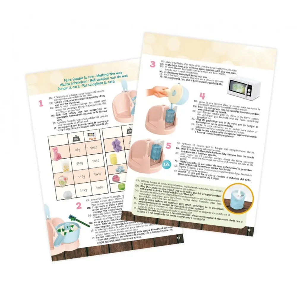 بوكي مجموعة إبداعية للشموع الطبيعية - +7 سنوات