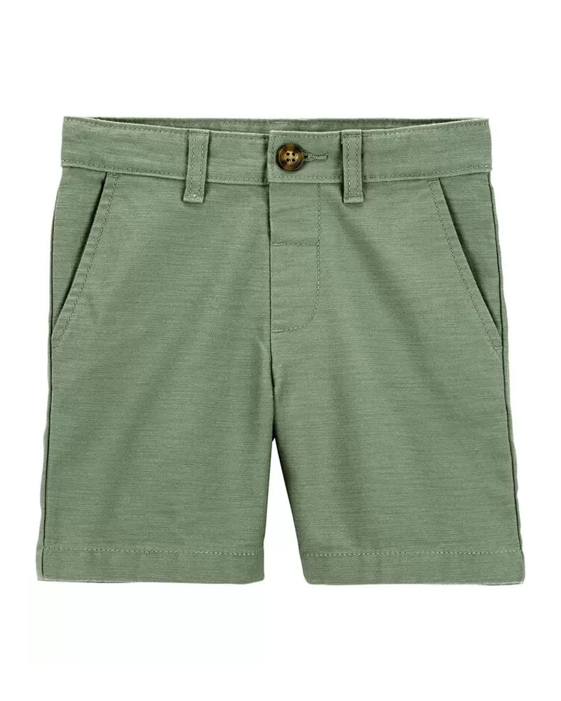 Baby Carter's Soft Cotton Shorts - Green