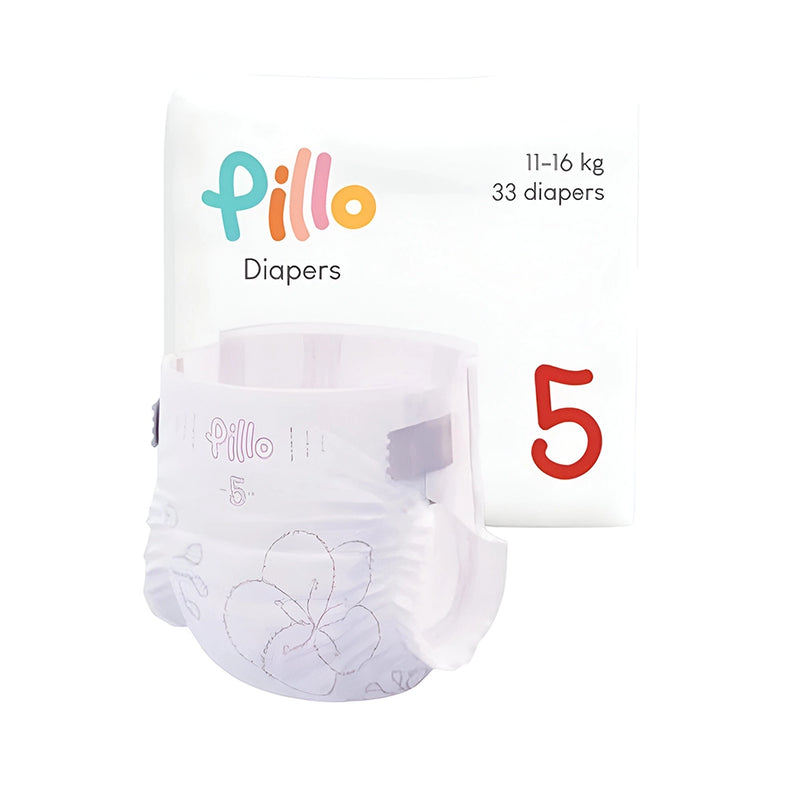 Couches Pillo Taille 5 Junior (11-16kg) 33 Unités