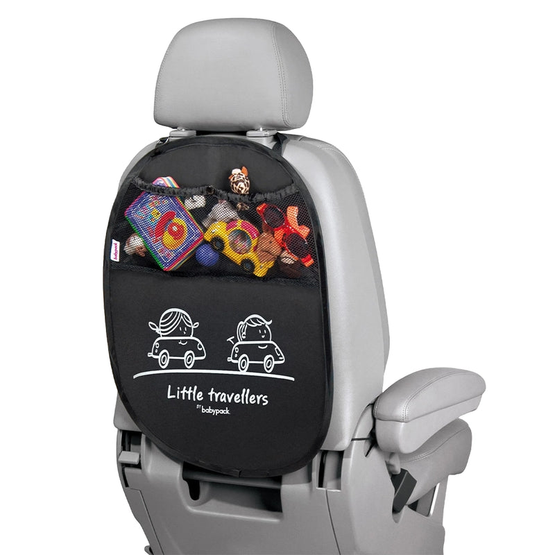 Babyauto Babypack Car Seat Organizer & Protector - Black