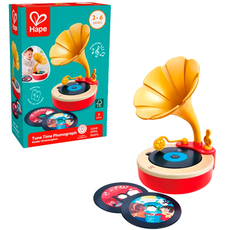 Hape Phonographe "Tune Time" 3-6A