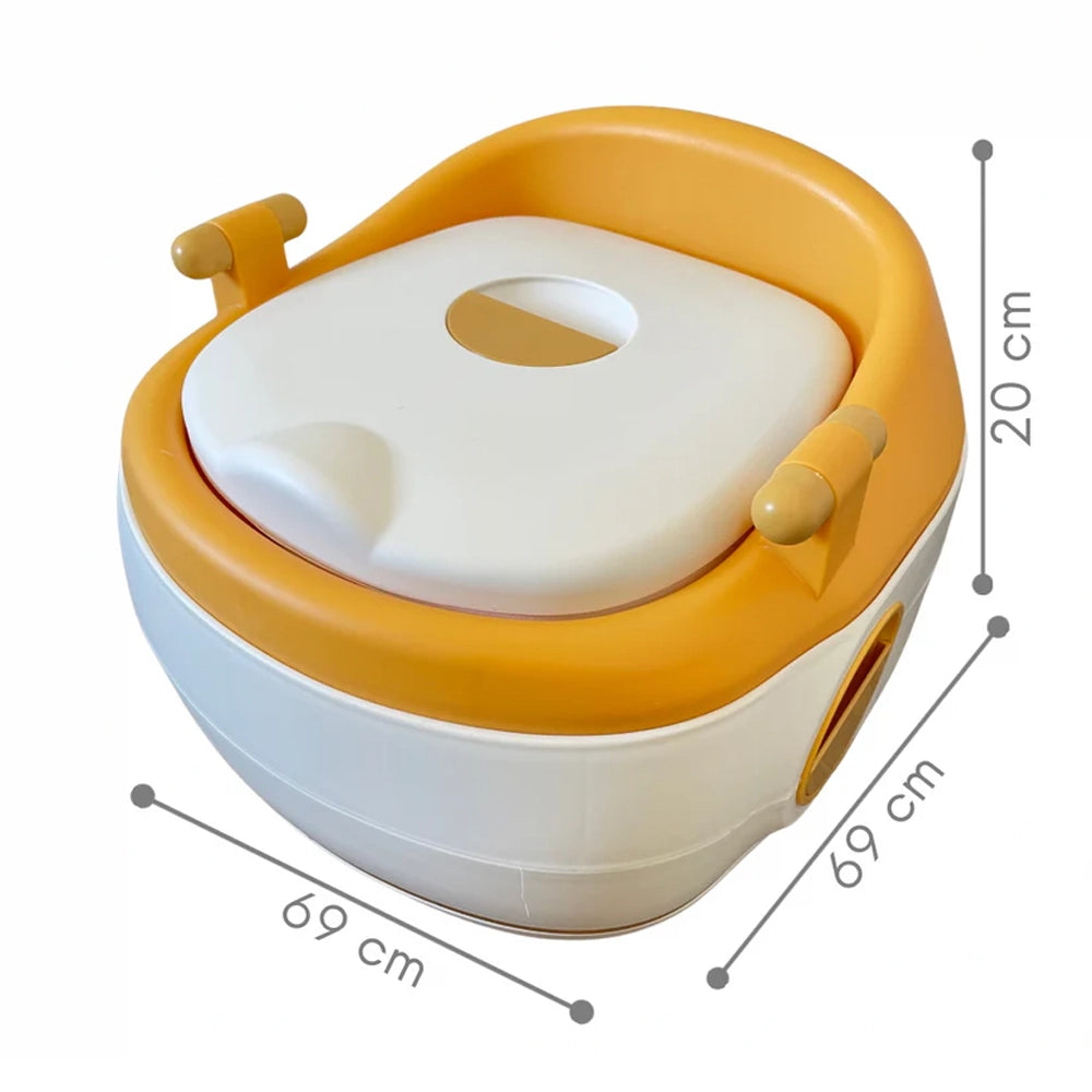 Pot d’Apprentissage 3 en 1 Multifonction - Blanc & Jaune