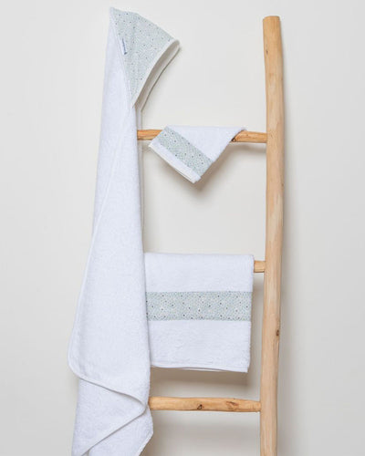 Bambidou Set de Bain - Pois Bleu