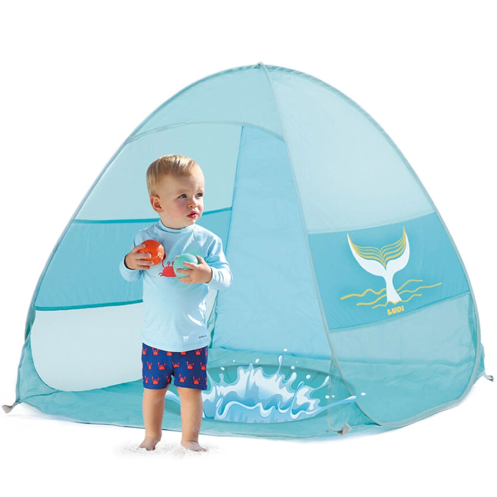 Ludi Multifunction Pop-Up Pool with Anti-UV Tent | Wlidaty Morocco