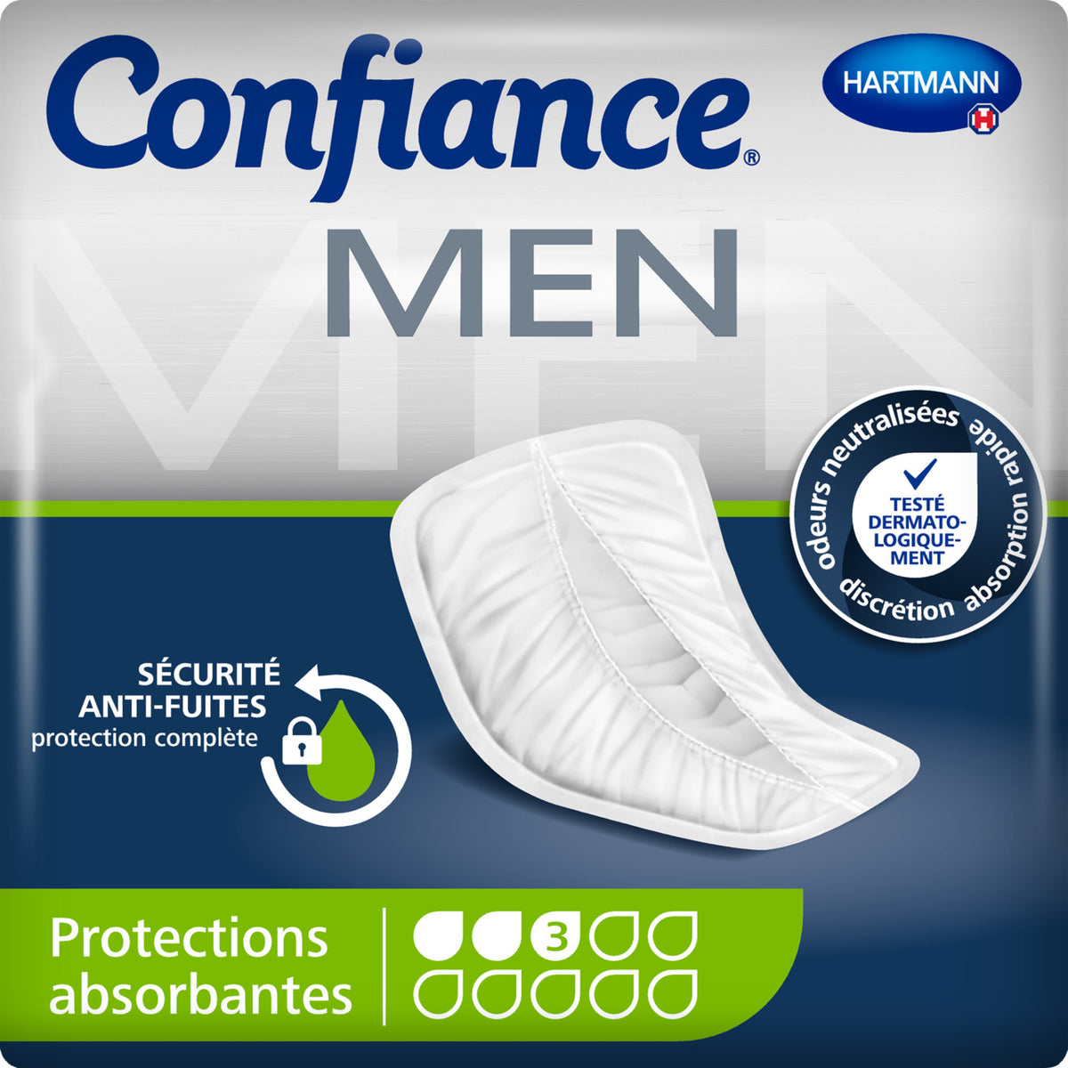 Paquet de protections Hartmann Confiance Men absorption 4, 14 unités