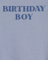 Body Birthday Boy en Coton Carter's - Bleu
