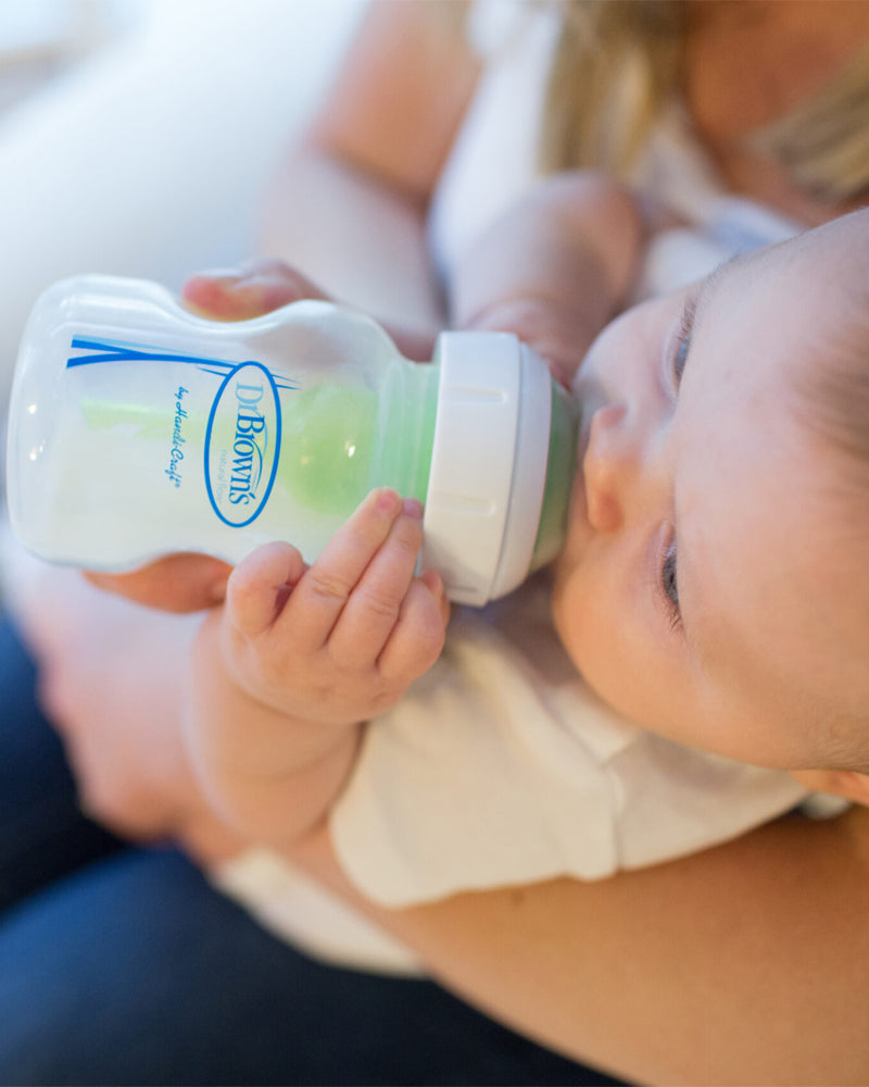 دكتور براونز زجاجة رضاعة 150 مل رقبة واسعة 0 شهر فما فوق