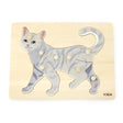 Viga Toys Puzzle Montessori 18M+ - Chat