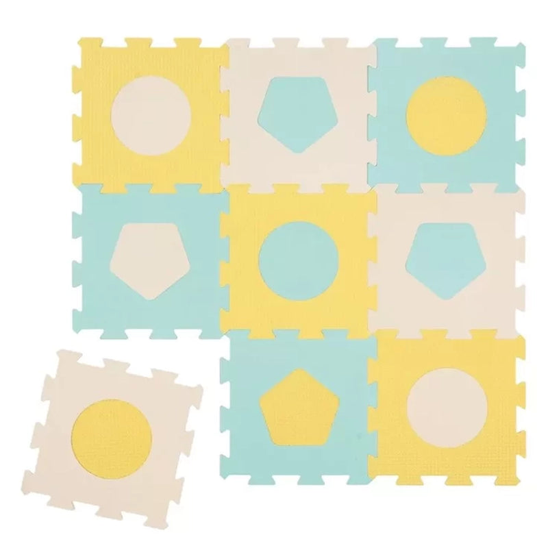 Ludi Pastel Evolutive Foam Mat 90x90x1.2 cm