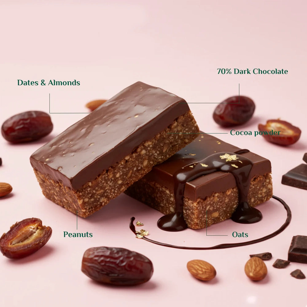 Barre aux Dattes, Amandes & Chocolat Noir - The Perfect Blend