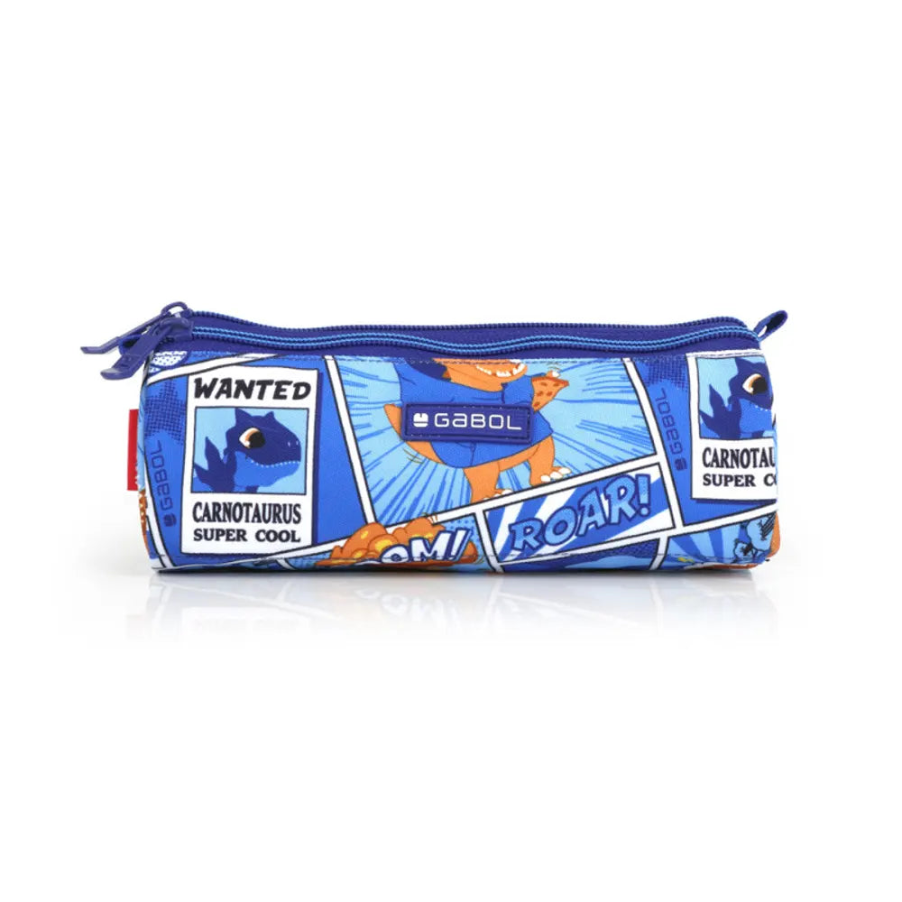 Gabol DINO – Estuche Escolar Triple