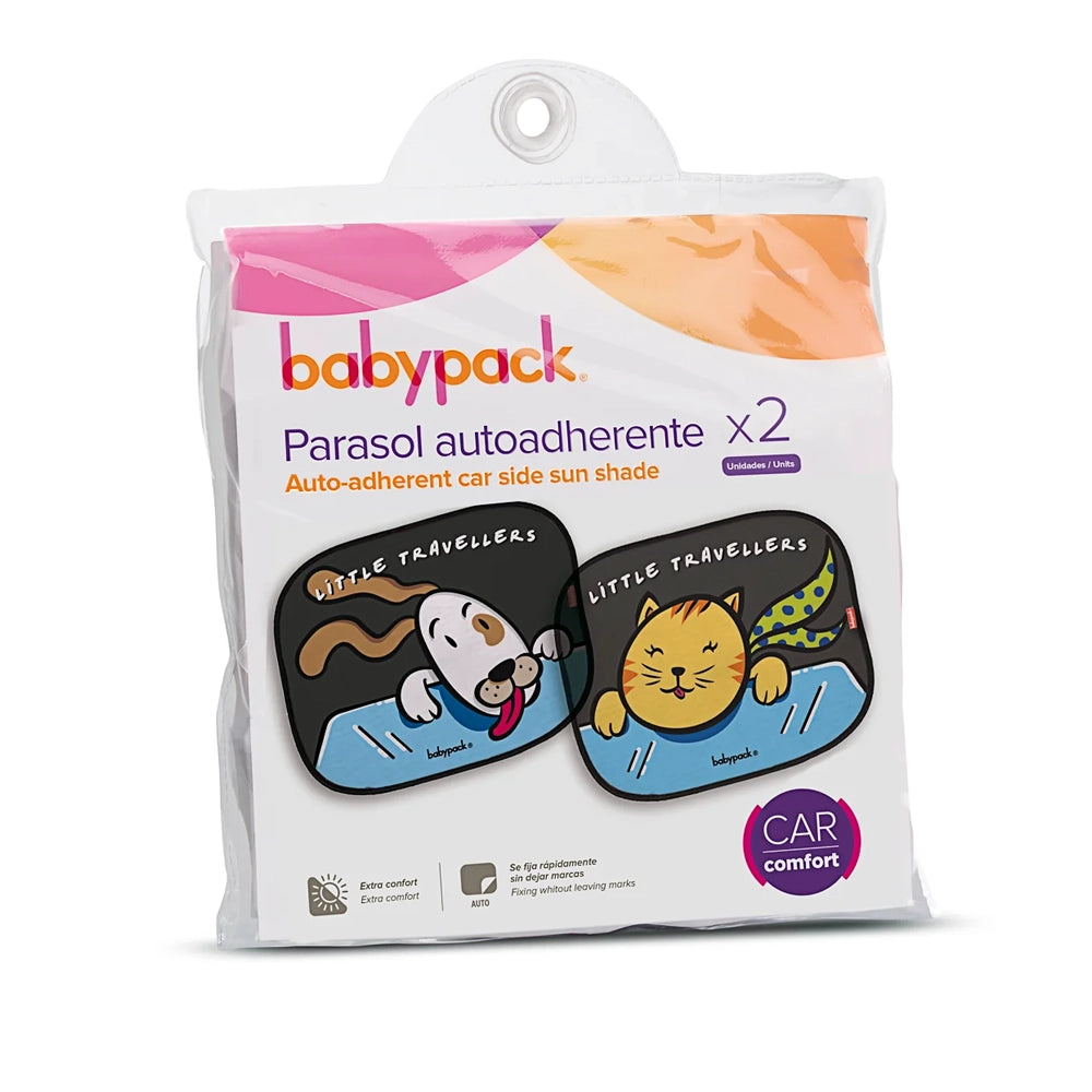 Babyauto Babypack Lot de 2 Pare-Soleil Autocollant