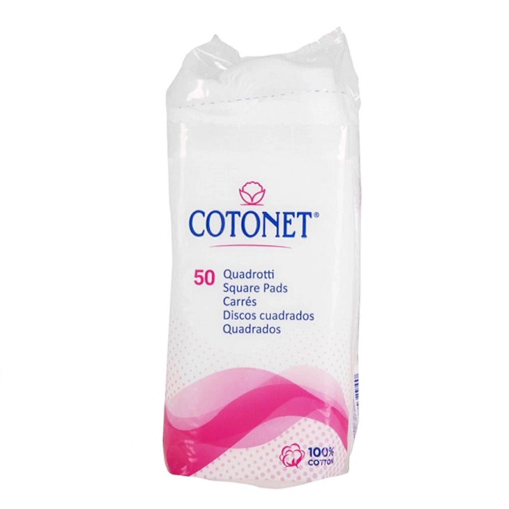 Cotonet Coton Carres - 50 Pièces