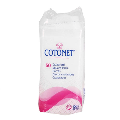 Cotonet Coton Carres - 50 Pièces