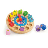 Viga Toys Puzzle d'Horloge Rond 2A+