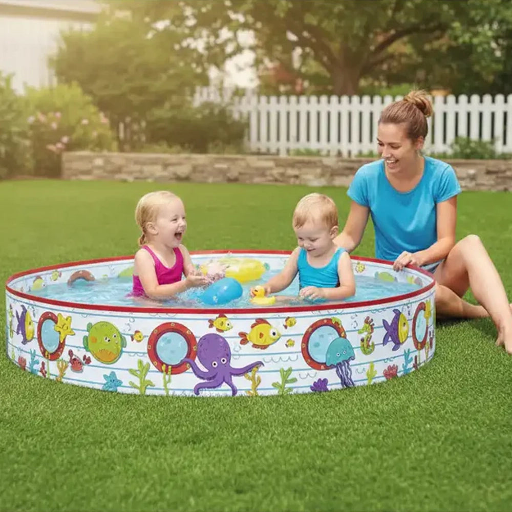 Bestway® Piscine Gonflable Marine Fill 'N Fun 152cm 2A+