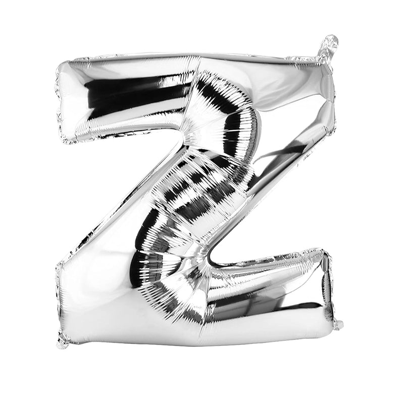 Ballon en Forme de Lettre Z - Argenté