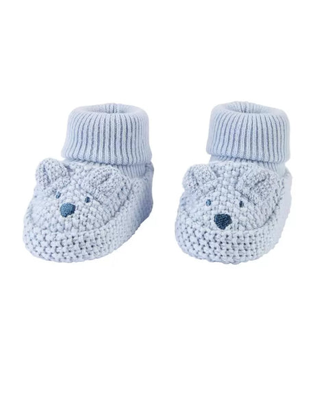 Chaussons au Crochet Ours Bébé Carter's - Bleu