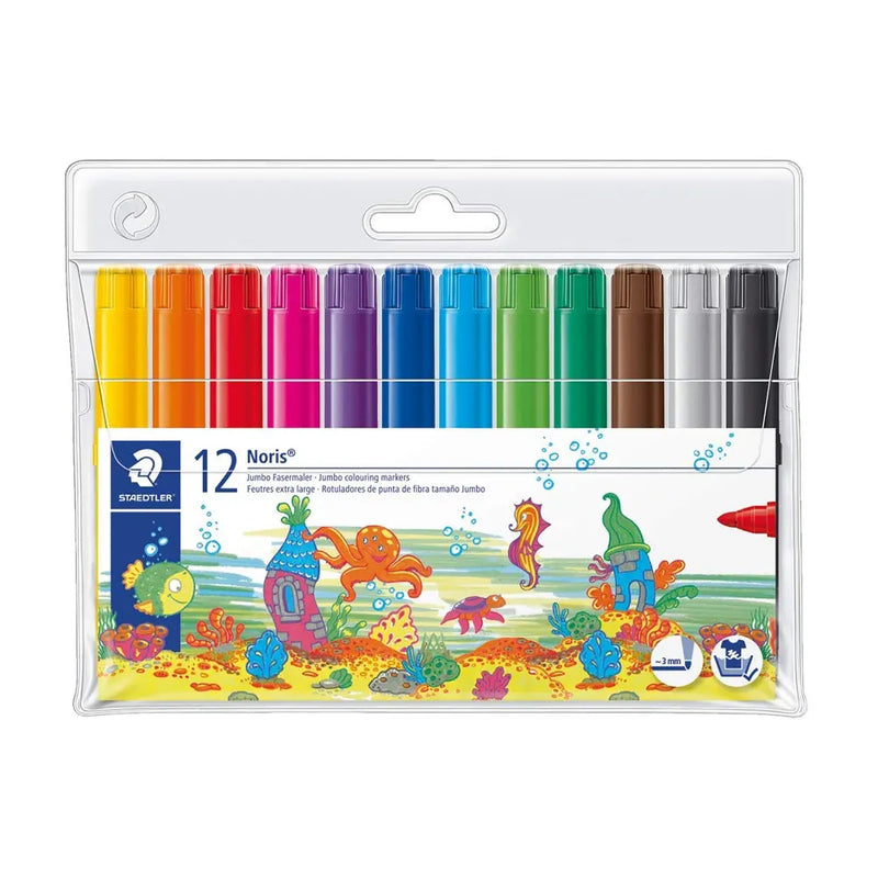 Staedtler Noris® Club 340 WP12 Felt-Tip Pens Pack of 12