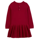 Robe Pull en Maille Torsadée Carter's - Rouge