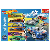 Trefl Puzzle Maxi Hot Wheels 24 Pièces - 3A+