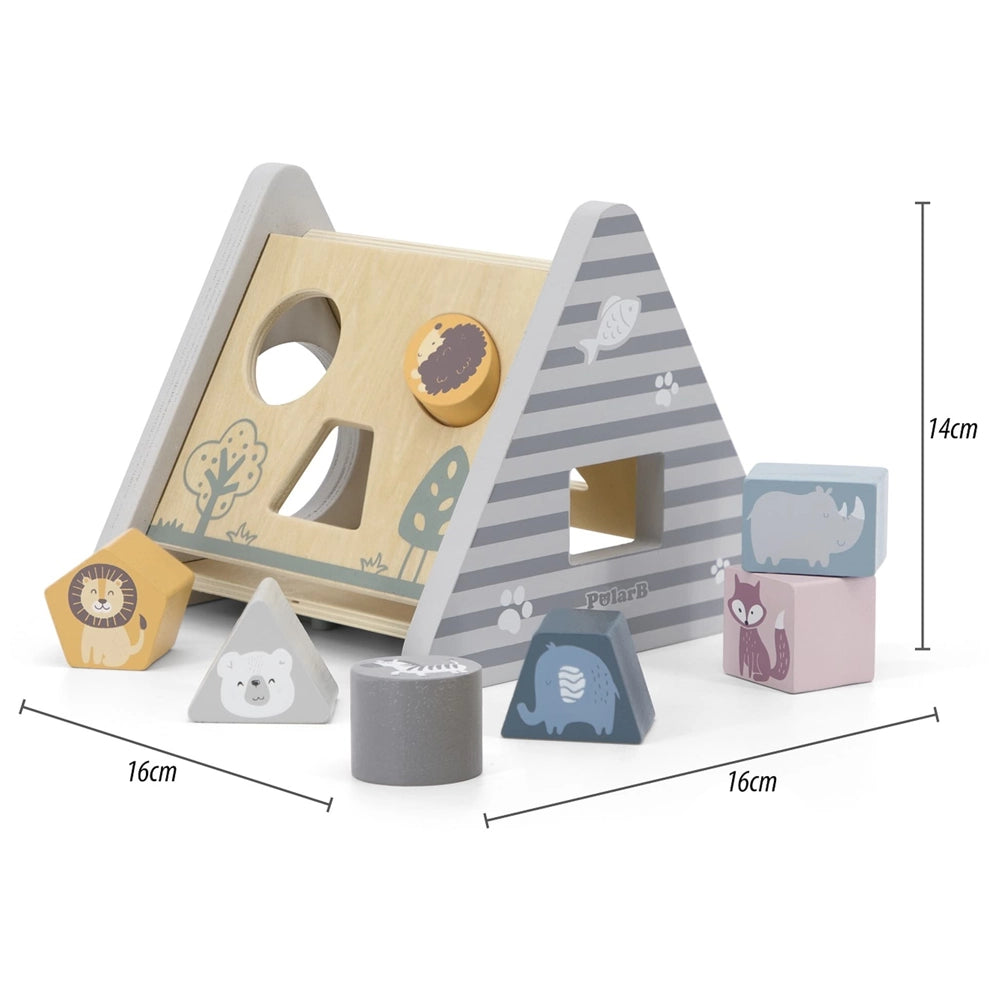 Viga Toys PolarB Shape Sorter 24M+