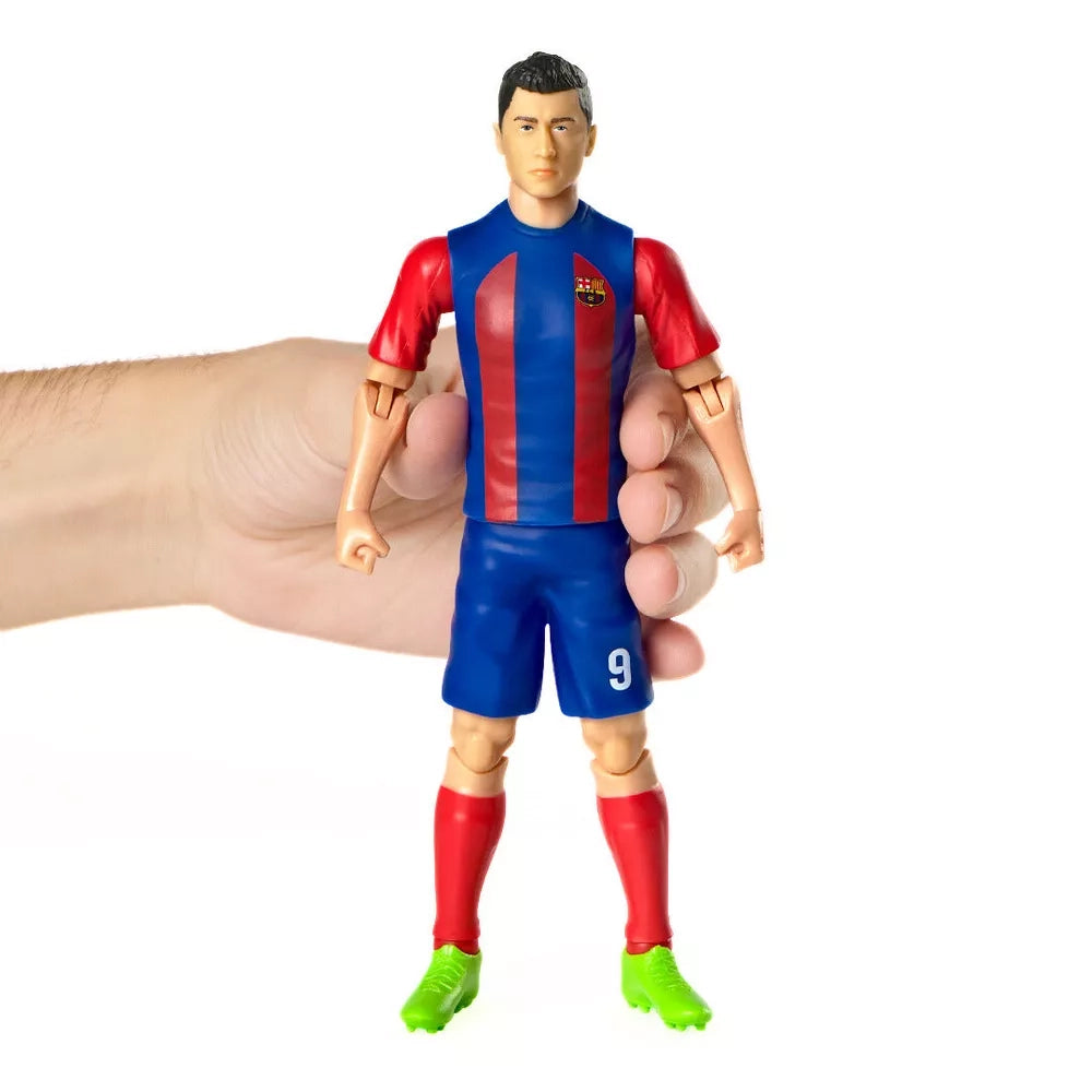 Football Figure 20cm SOCKERS FC Barcelona Lewandowski 3Y+